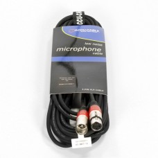 Microphone cable XLR/XLR 10m