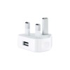 GENUINE UK USB POWER ADAPTOR FOR USE WITH APPLE® DEVICES GENUINE UK USB POWER ADAPTOR FOR USE WITH APPLE® DEVICES