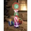 Inflatable 6ft Xmas Stop Sign & Gifts Inflatable 6ft Xmas Stop Sign & Gifts