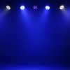 Intense 9P10 RGBWA LED Slim Par White Housing