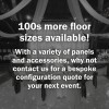 White RGB Starlit Dance Floor System 18ft x 18ft