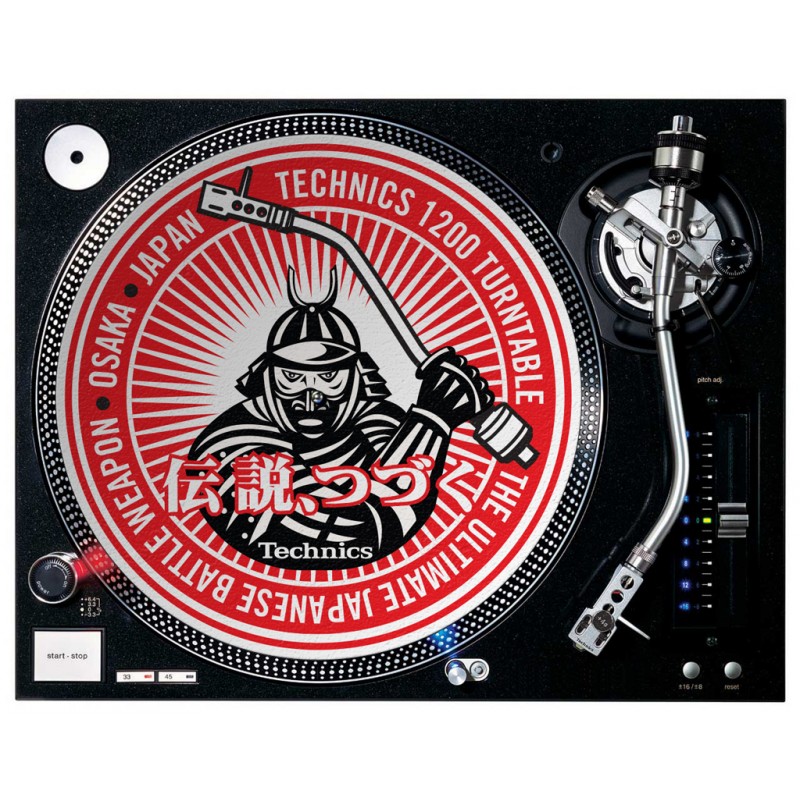 DMC Slipmats Technics Samurai DJ (Pair)
