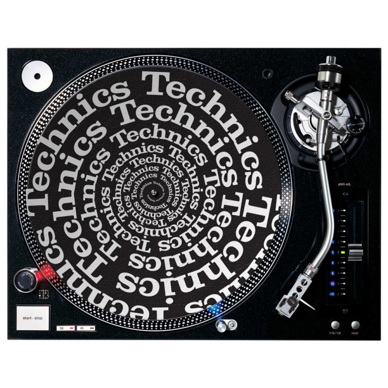 DMC Slipmats Technics Spiral (Pair)